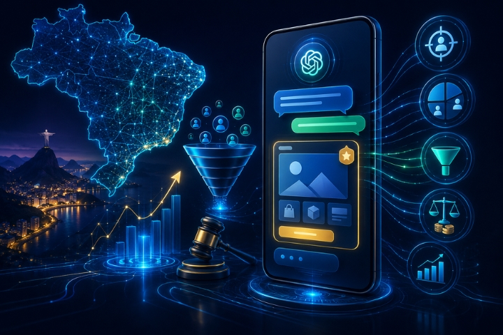 Como funciona o anúncio no ChatGPT Ads no Brasil?