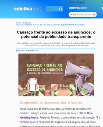 Cansaço Frente ao Excesso de Anúncios: o Potencial da Publicidade Transparente