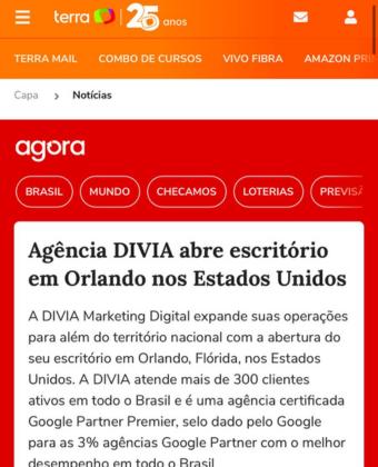 Agência DIVIA abre escritório em Orlando nos Estados Unidos