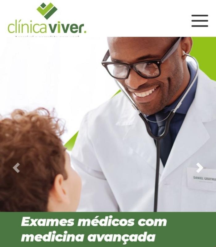 Case de Site com Otimização de SEO para Clínica Médica